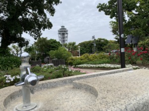 シーキャンドルと水飲み場